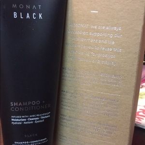 Monat BLACK Shampoo+conditioner